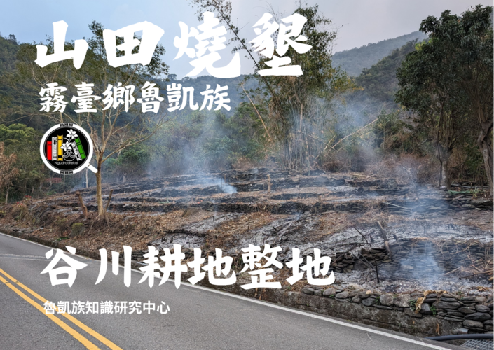 霧臺鄉魯凱族山田燒墾-谷川耕地整地圖片